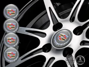 Cadillac Silikonaufkleber Edition Individuelle Radlabels